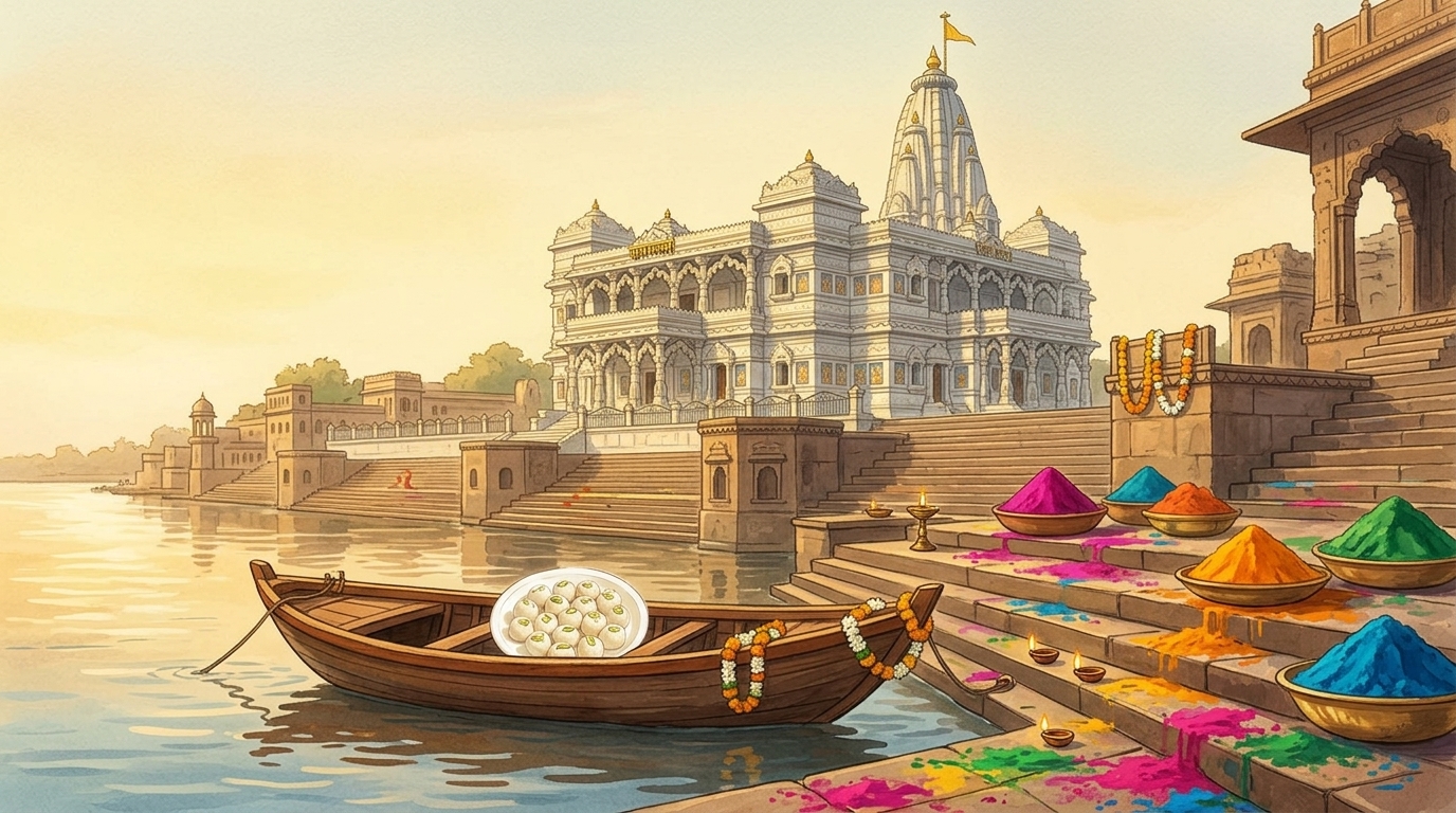 Colours Born in Braj — Shaktirang Herbal Gulal