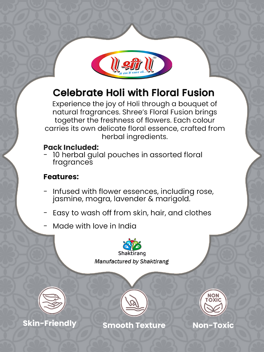 Shri Flower Fusion Herbal Gulal image 5