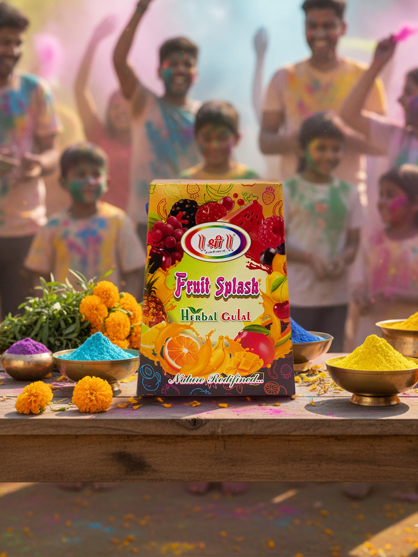 Shri Fruit Splash Herbal Gulal image 4