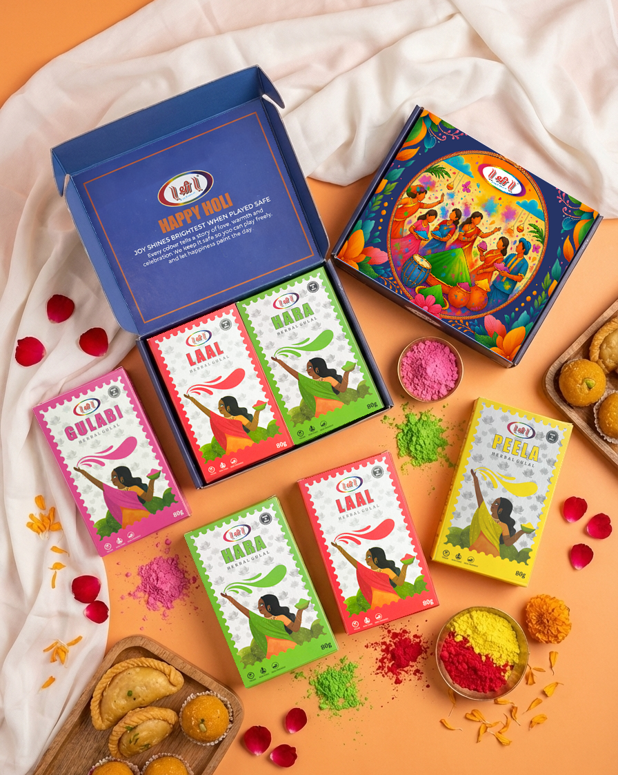 Shri Herbal Gulal Pack of 4