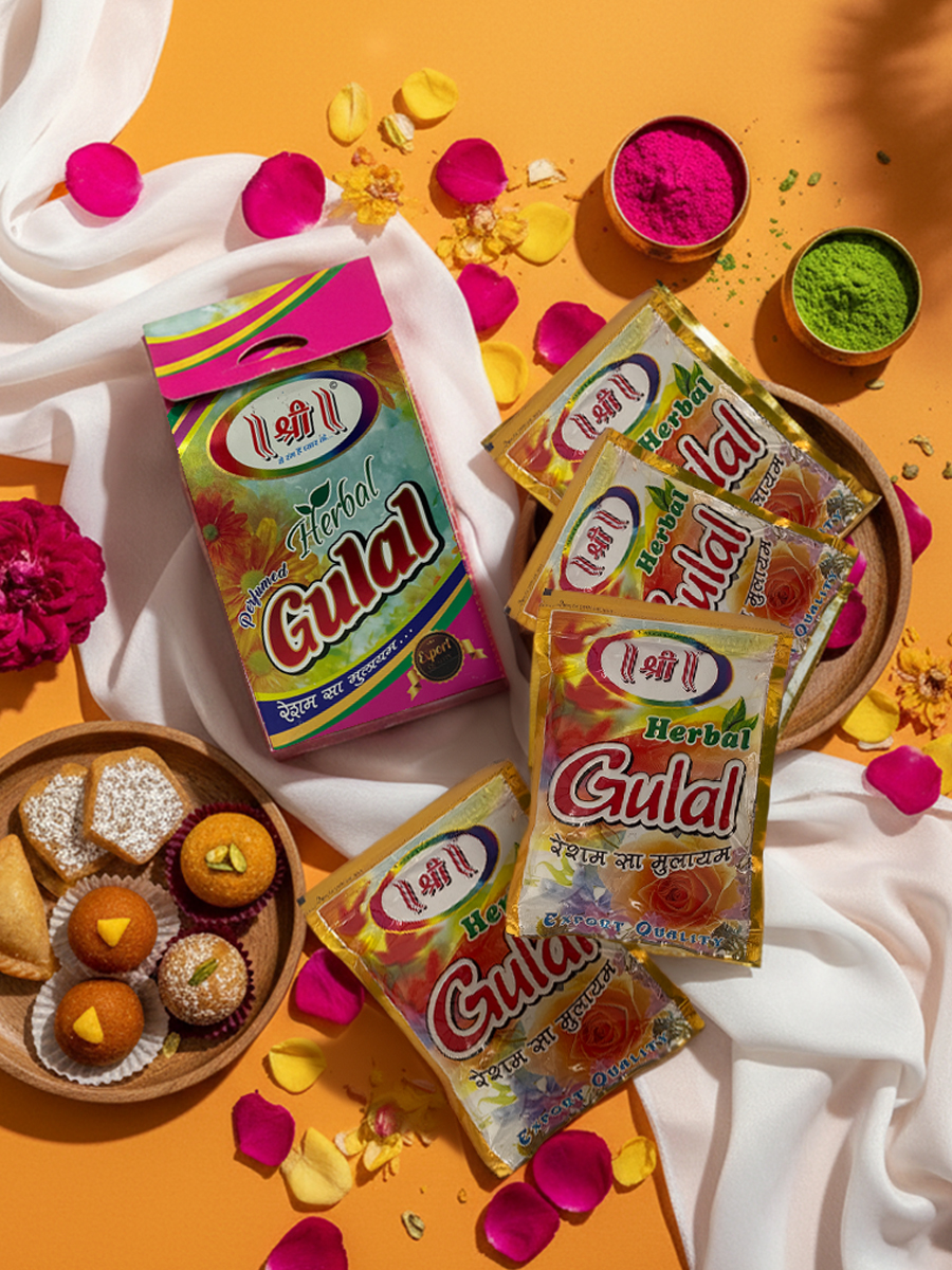 Shri Herbal Gulal Pack of 5